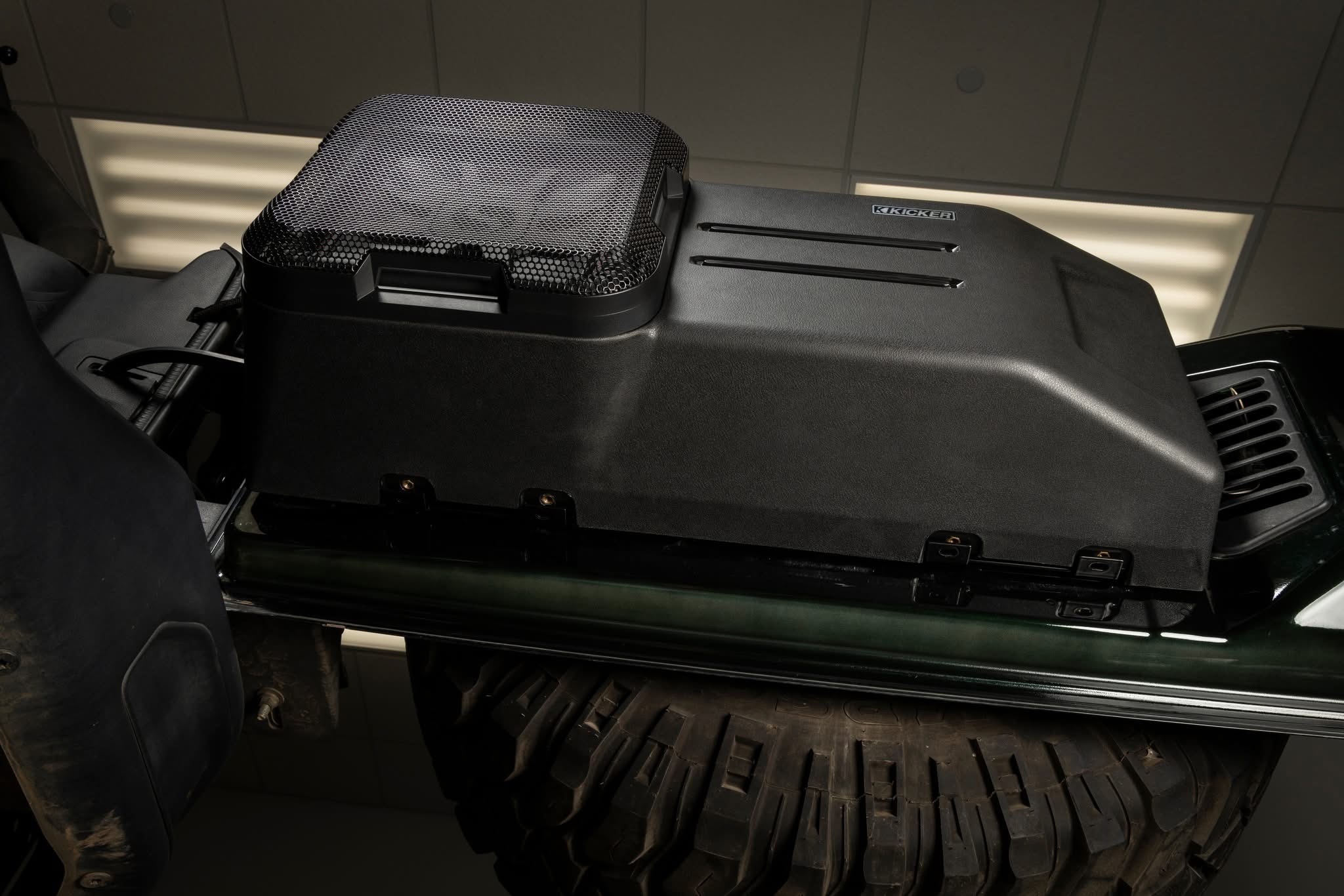 KICKER speakers and car audio equipment